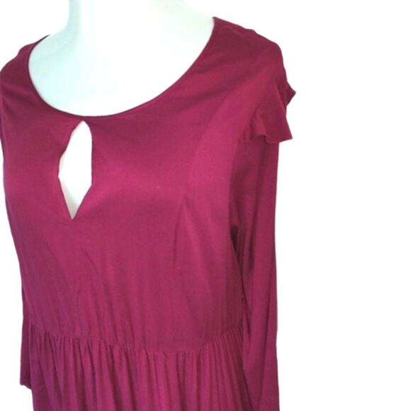 TORRID Pink Challis Tiered Skater Dress Plus 4X - Picture 3 of 9